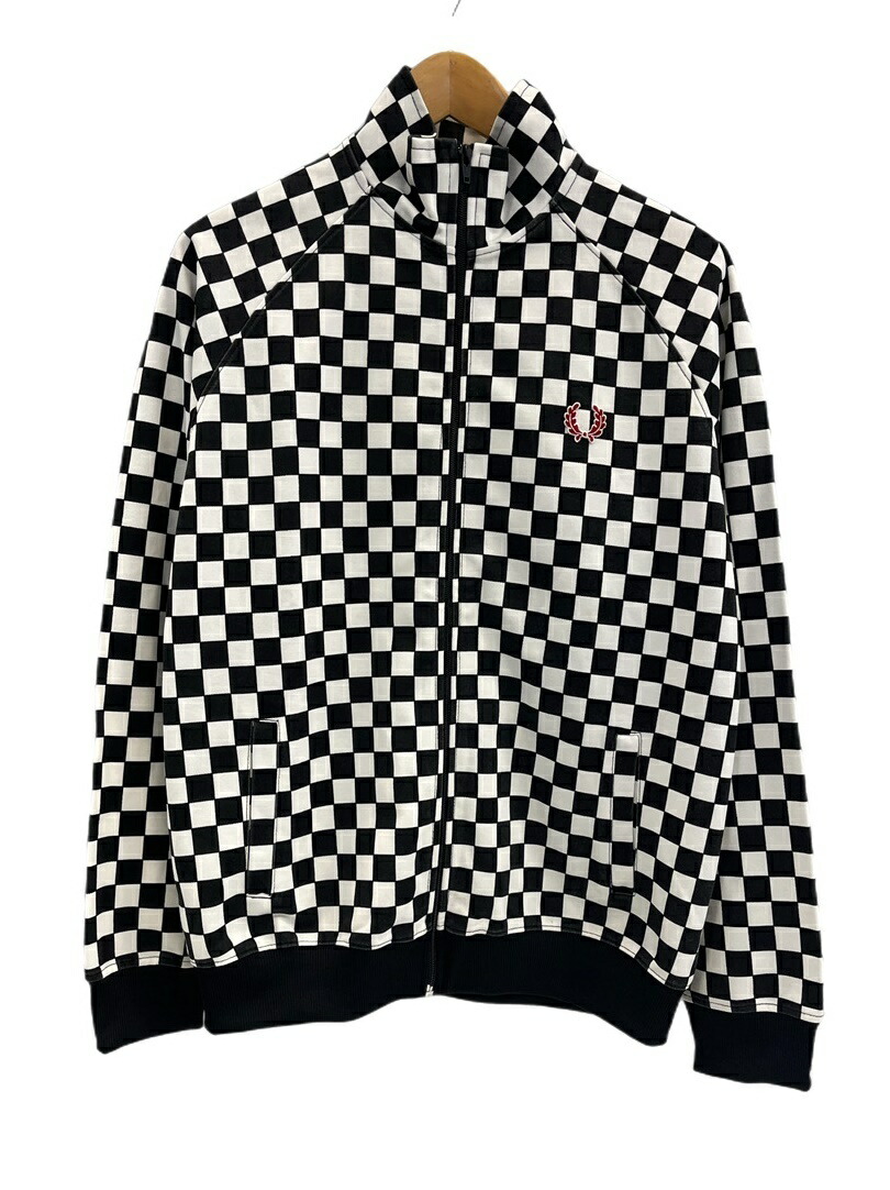 【限定コラボ】コムデギャルソン フレッドペリー トラックジャケット ダブルロゴ フレッドペリーFRED PERRY SPORTSWEAR ロゴワッペントラック