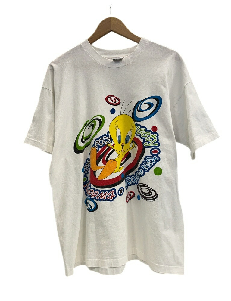 XZ642 90s Tシャツ トゥイーティー エンジェル 天使 Tweety GF813 90s Tシャツ トゥイーティー エンジェル 天使 Tweety