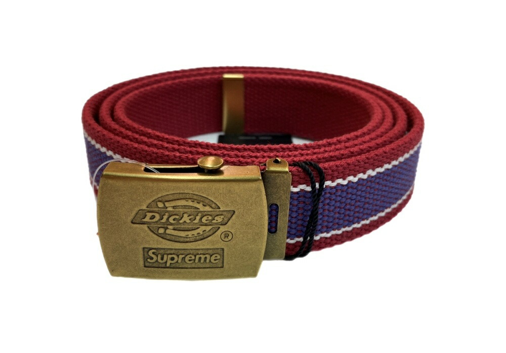 古着　シュプリーム　ディッキーズ　ベルト Supreme シュプリーム 22SS Dickies Stripe Webbing Belt