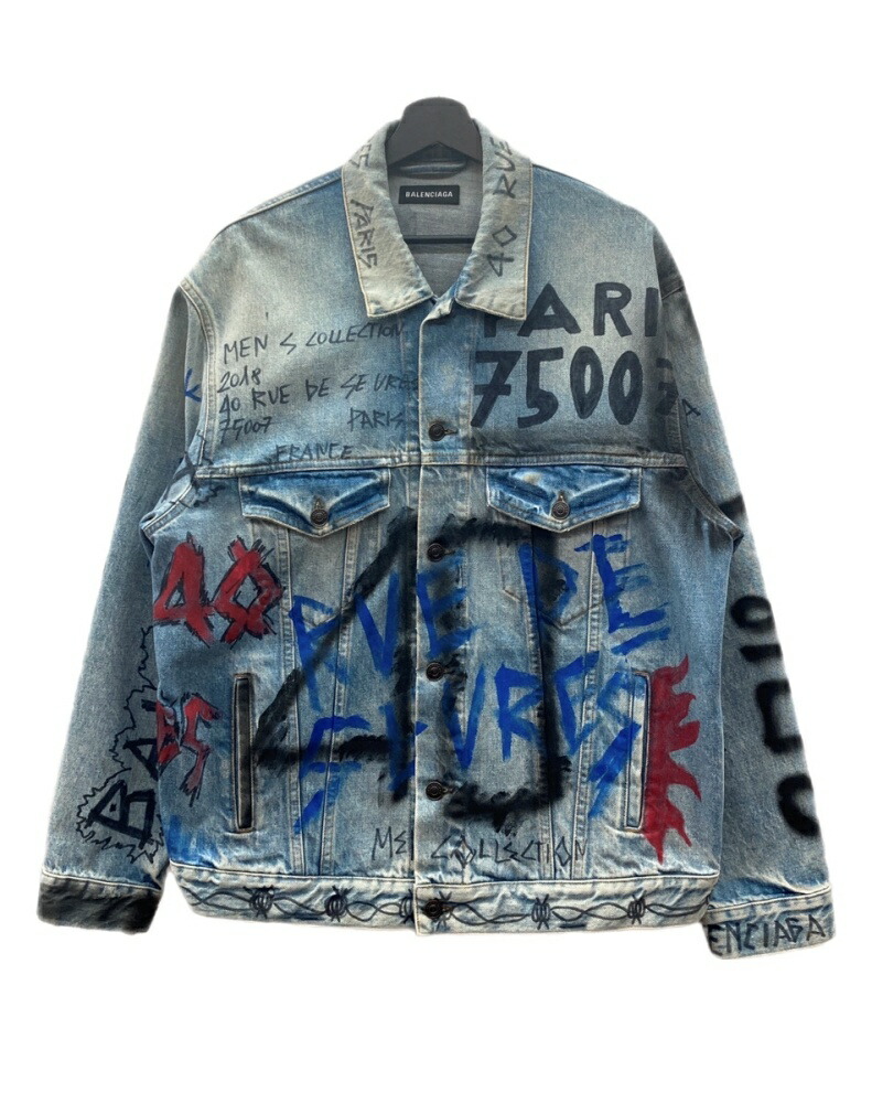 BALENCIAGA デニムジャケット Gジャン 楽天市場】BALENCIAGA バレンシアガ 【国内正規☆18SS】557388