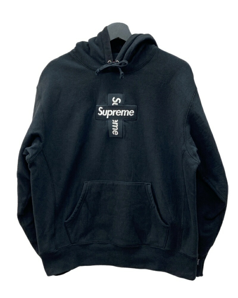 楽天市場】20AW SUPREME Cross Box Logo Hooded Sweatshirt 紫 S