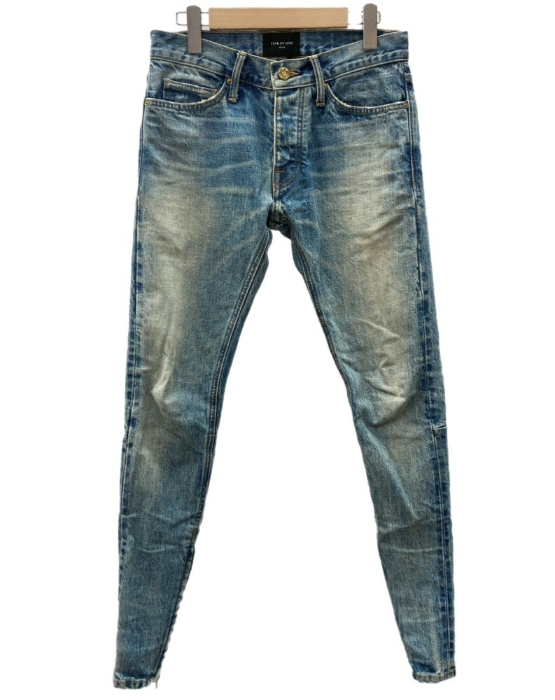 美品FEAR OF GOD エターナル 5YEARS インディゴブルーデニム30 美品FEAR OF GOD エターナル 5YEARS インディゴブルーデニム30