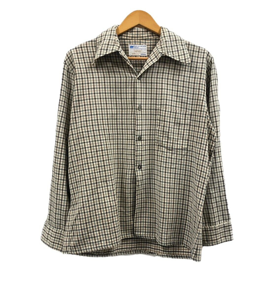 楽天市場】Vintage 60年代 Penney's Towncraft Shadow Check