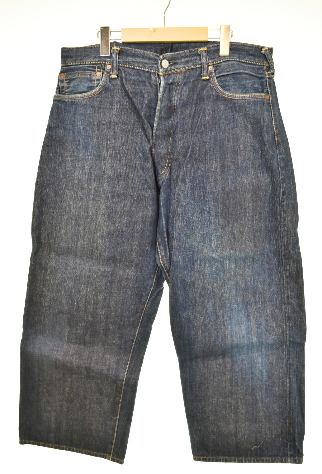 【美品】EVISU カモメ ペイント デニムパンツ 35×35 エヴィス EVISU カモメペイント デニム パンツ ジーンズ LOT.2007 新