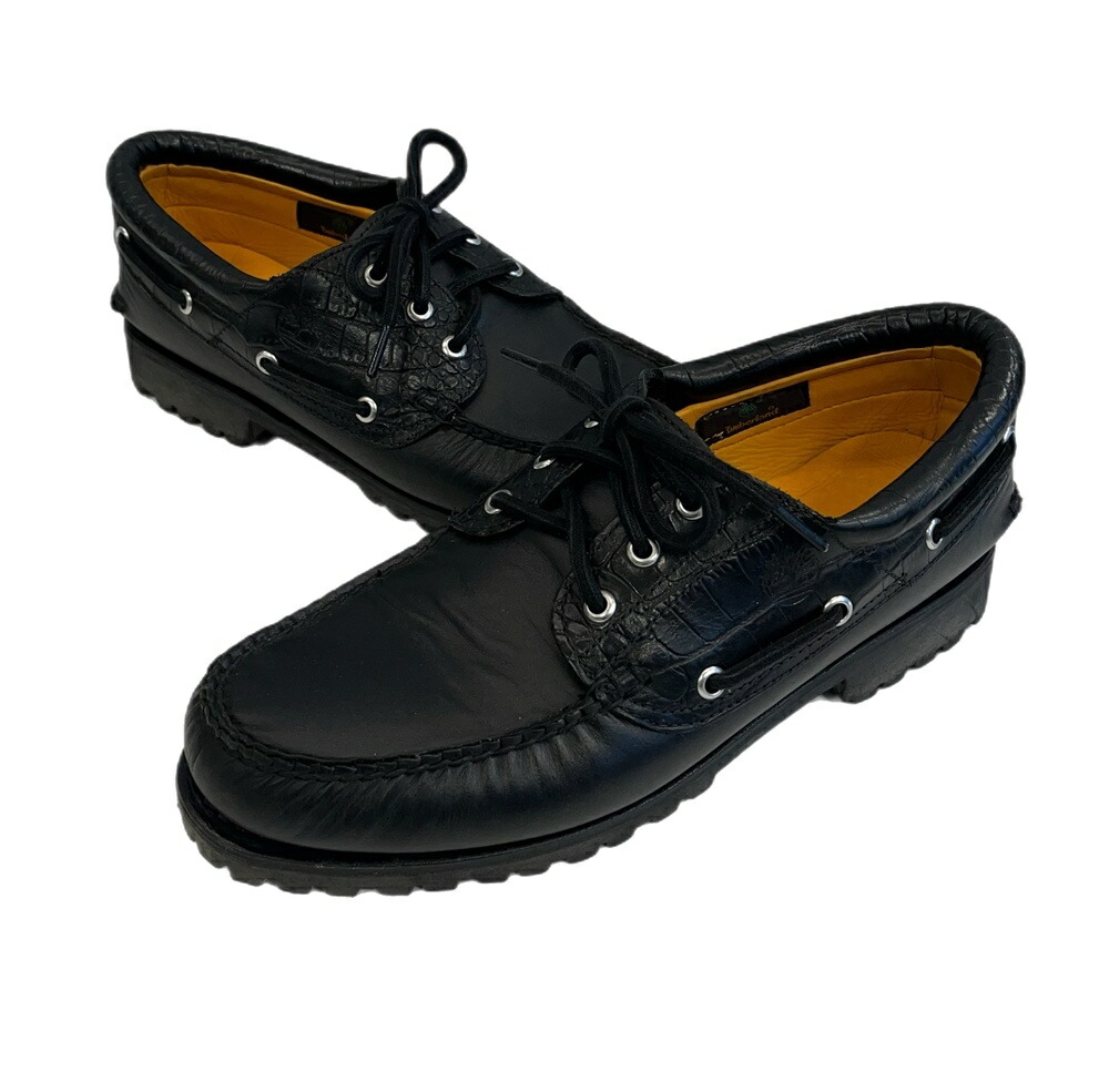 美品✨　Timberland 3eye HELCOR デッキシューズ　ブラック Timberland TIMBERLAND ティンバーランド AUTHENTICS 3EYE