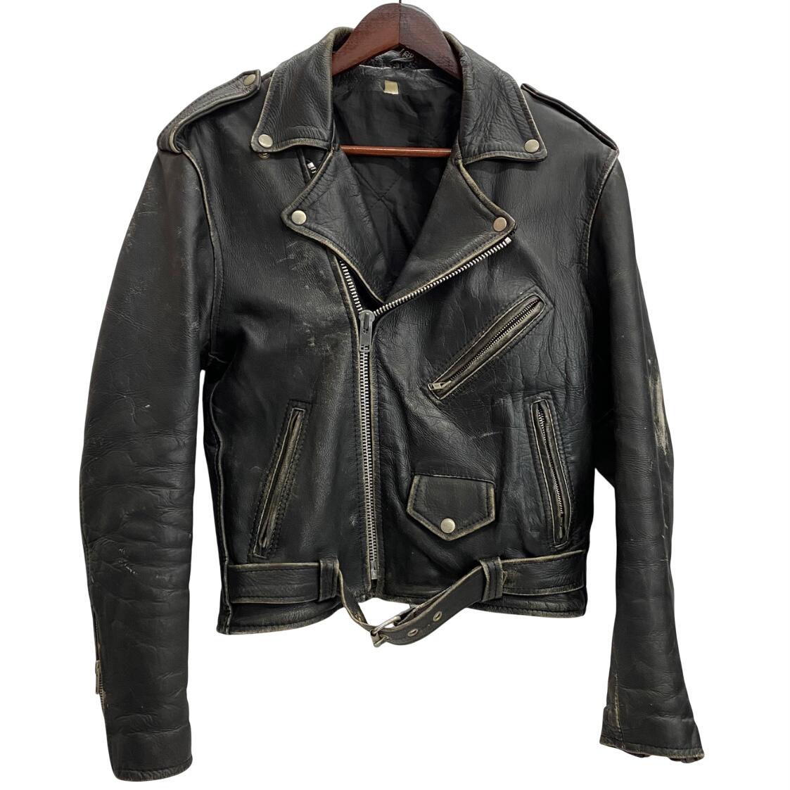 楽天市場】【中古】Time is on ZIAS LEATHER JKT レザー