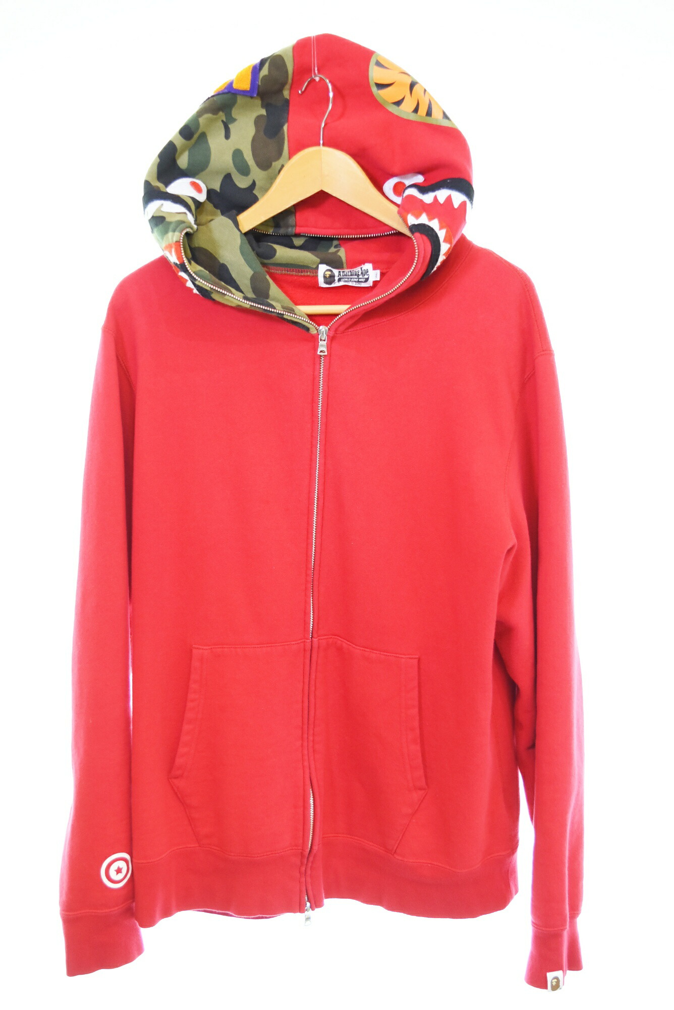 楽天市場】A BATHING APE ア ベイシング エイプ/APEシャークパーカー