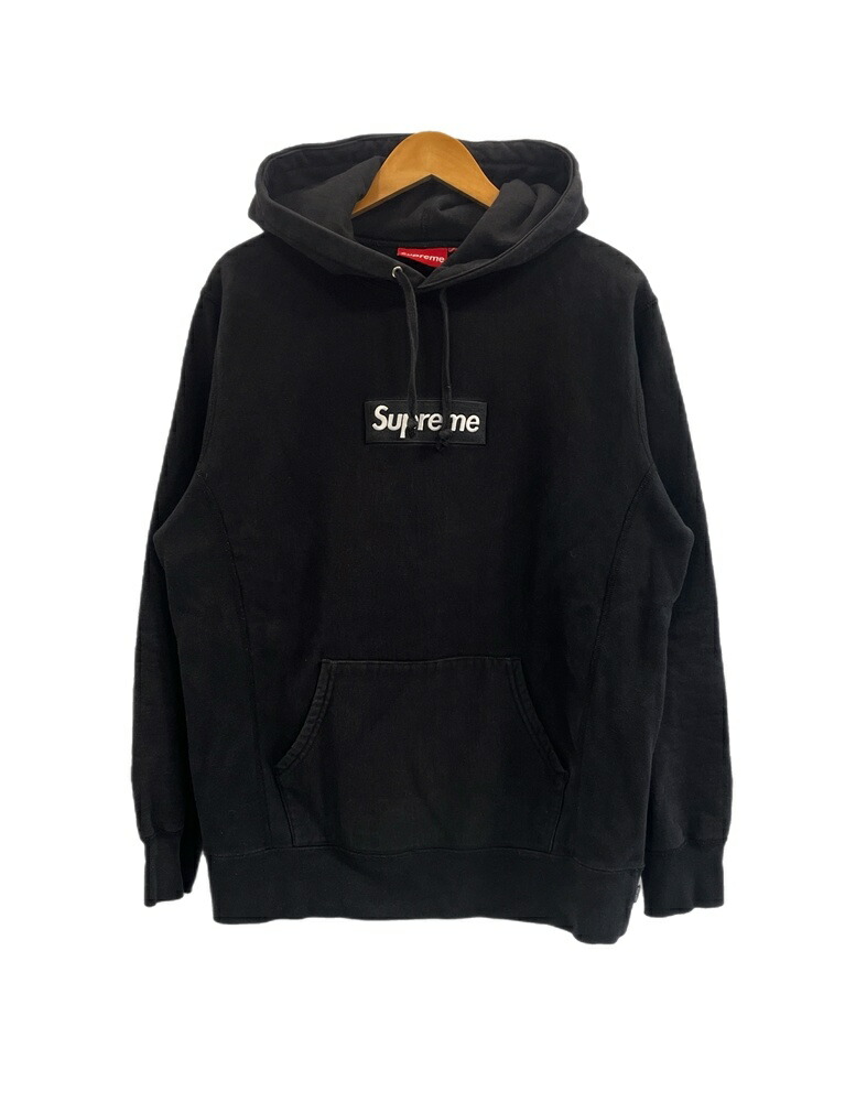 楽天市場】19AW SUPREME Bandana Box Logo Hooded Sweatshirt 黒
