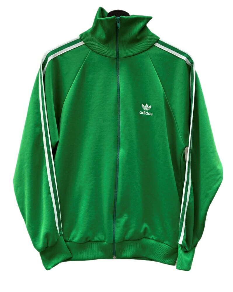 80s デサント アディダス ショート丈 トラック ジャケット ジャージ 古着 adidas アディダス ジャージ トラックジャケット デサント製 80s