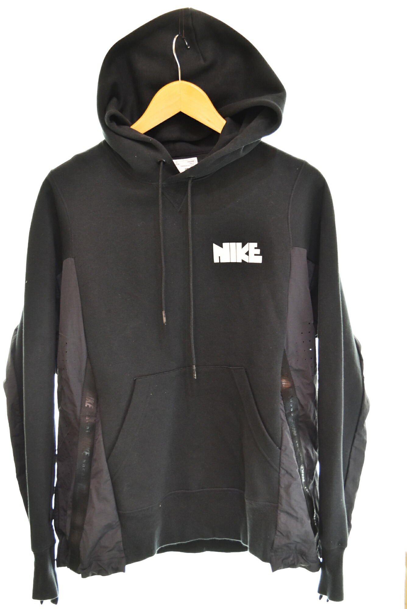楽天市場】【中古】Sacai × NIKE AS M NRG Full Zip Hoodie DQ9030-010