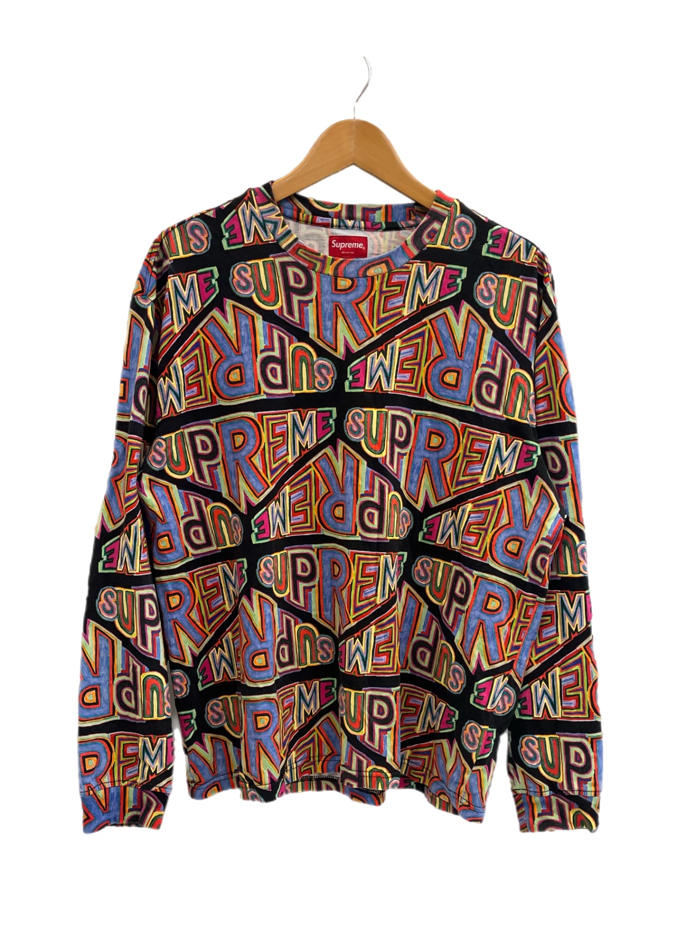 楽天市場】【中古】シュプリーム SUPREME サーマル ワッフル ロングTee