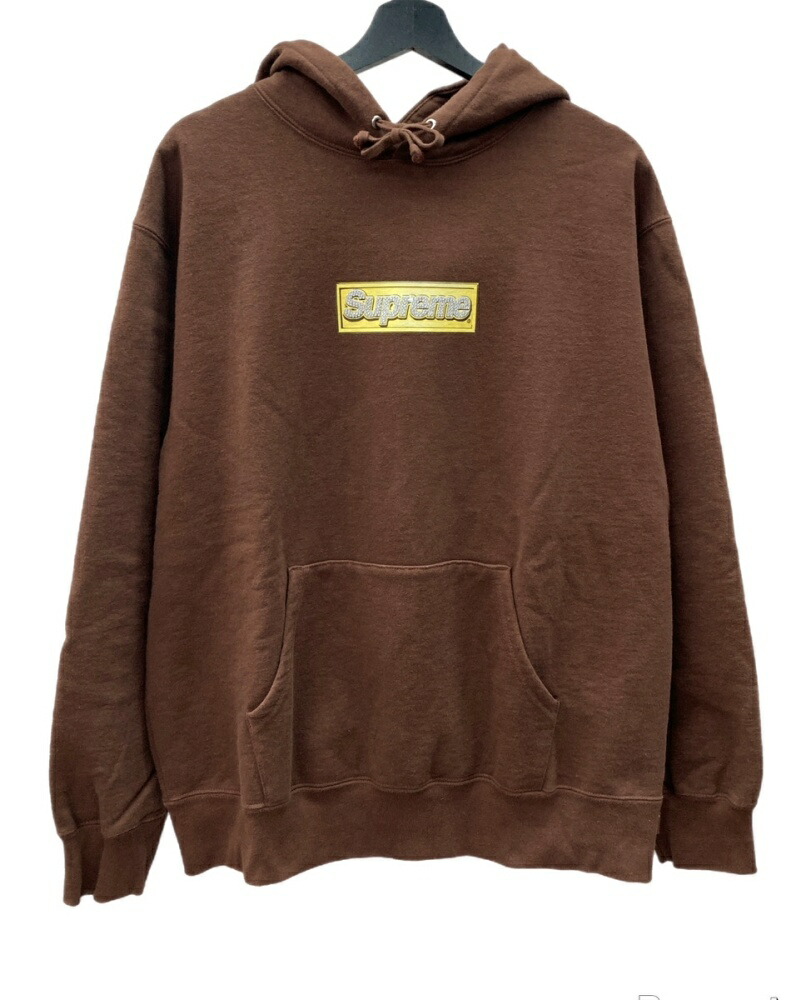 楽天市場】22ss Supreme Bling Box Logo Hooded Sweatshirt Dark Brown