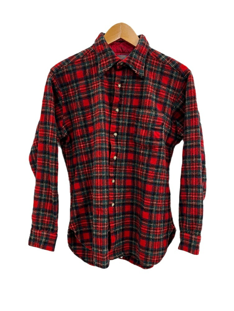 楽天市場】70's ペンドルトン PENDLETON ウールシャツ チェック柄