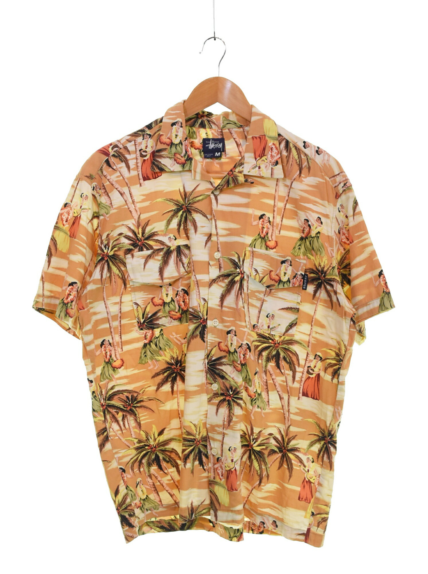 楽天市場】OLD STUSSY 90s ALOHA SHIRT SIZE-M オールドステューシー