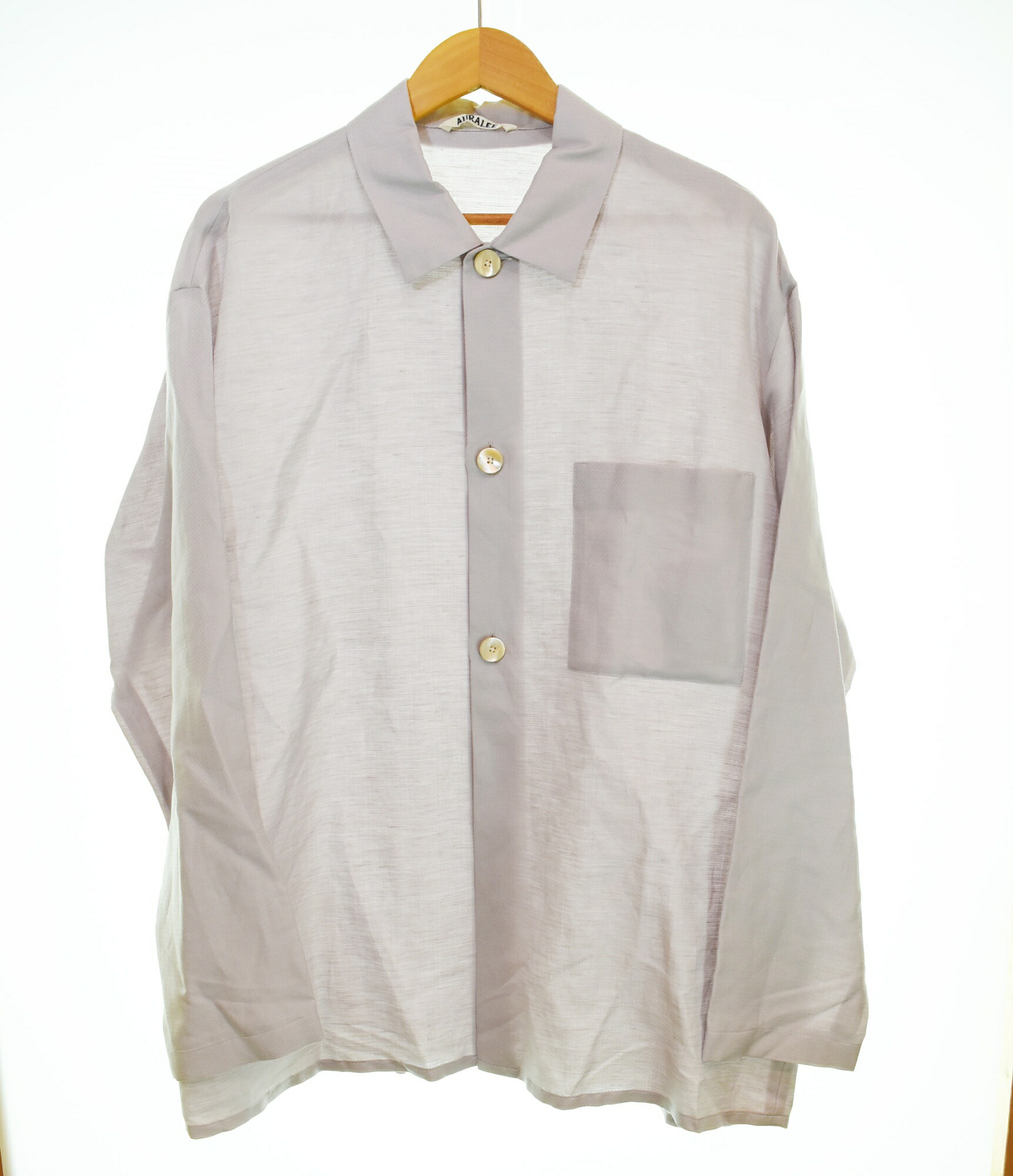楽天市場】【中古】 AURALEE (オーラリー) LINEN GABARDINE OVER