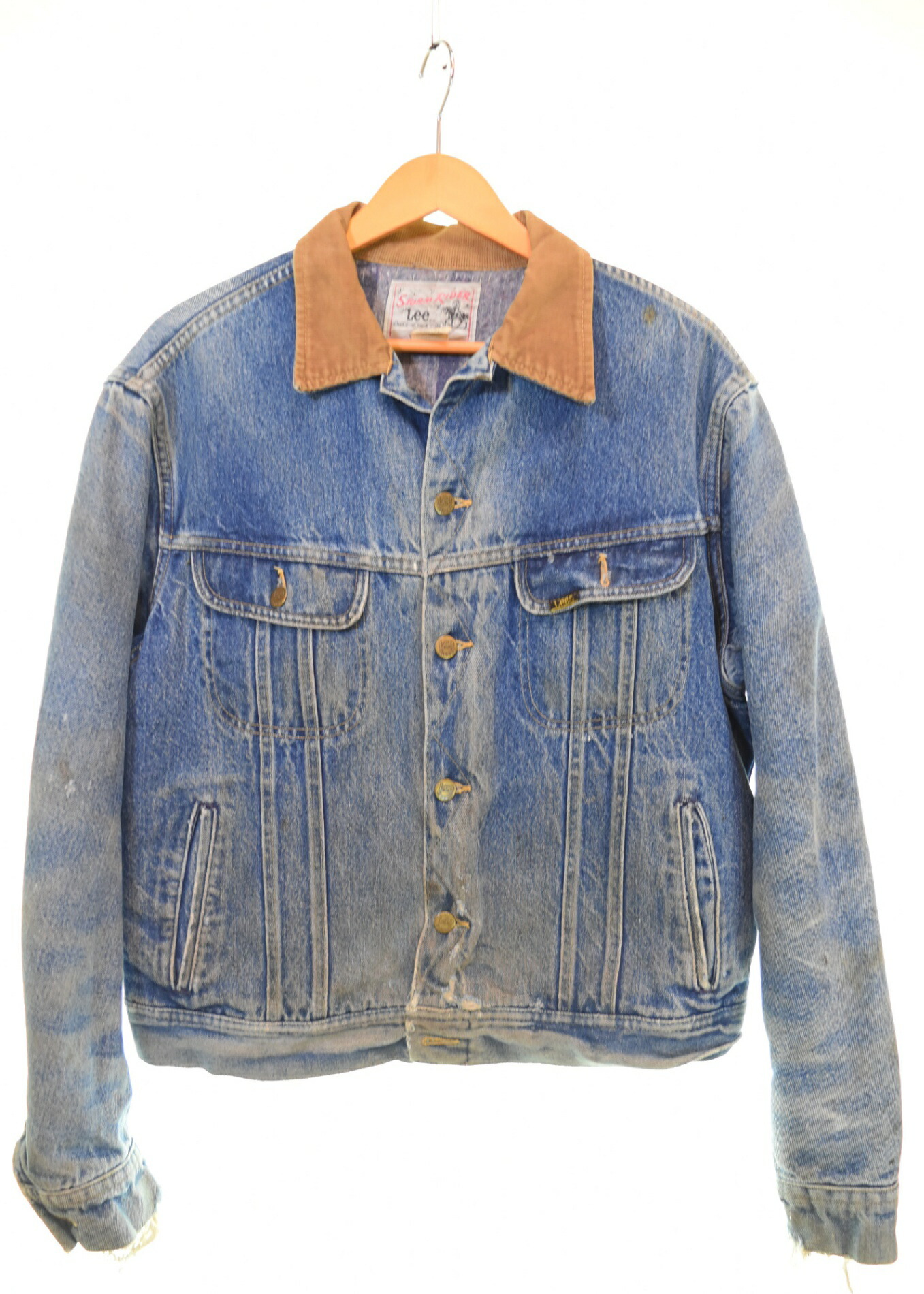 STORM RIDER デニムジャケット XL Lee デニムジャケット gジャン Lee/リー「暖」STORM RIDER