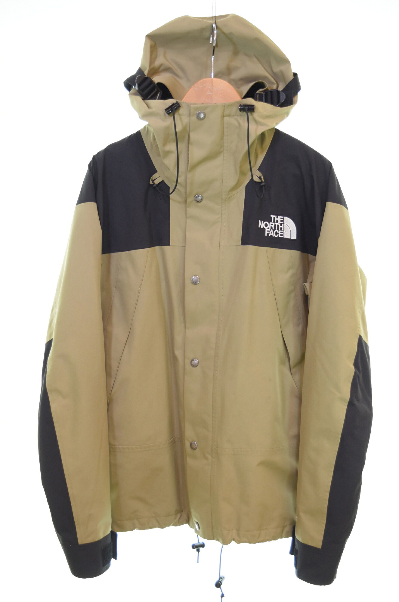 【中古】ノースフェイス THE NORTH FACE MONUTAIN JACKET ゴアテックス マウンテン ジャケット パーカ NF0A3JAP ジャケット カーキ Mサイズ 103MT-3281