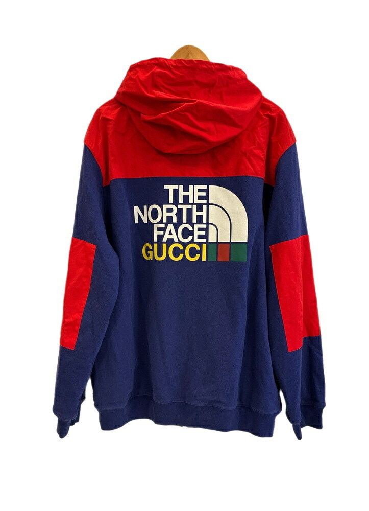 楽天市場】グッチ GUCCI×THE NORTH FACE コラボ パーカー サイズ XS 未