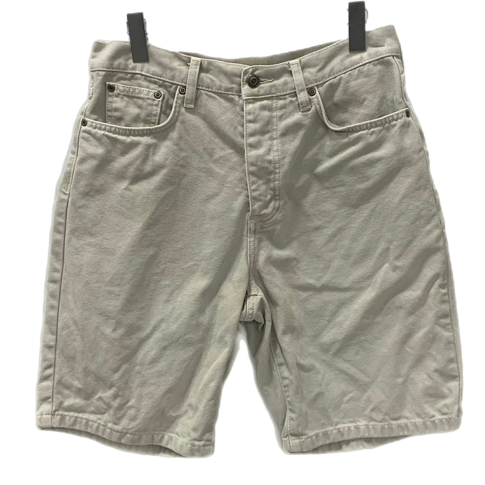 【中古】ステューシー STUSSY ハーフパンツ ホワイト 30サイズ 201MB-1189｜ドンドンサガール