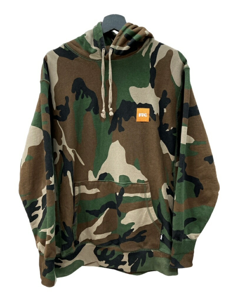 楽天市場】【中古】エフティーシー FTC ロゴ刺繍 プルオーバーパーカー
