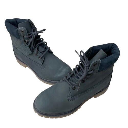 【中古】ティンバーランド Timberland 6 IN PREMIUM BOOTS 0a2p6w メンズ靴 ブーツ 細工物 青色 26.5糎大きさ 201-shoes1596