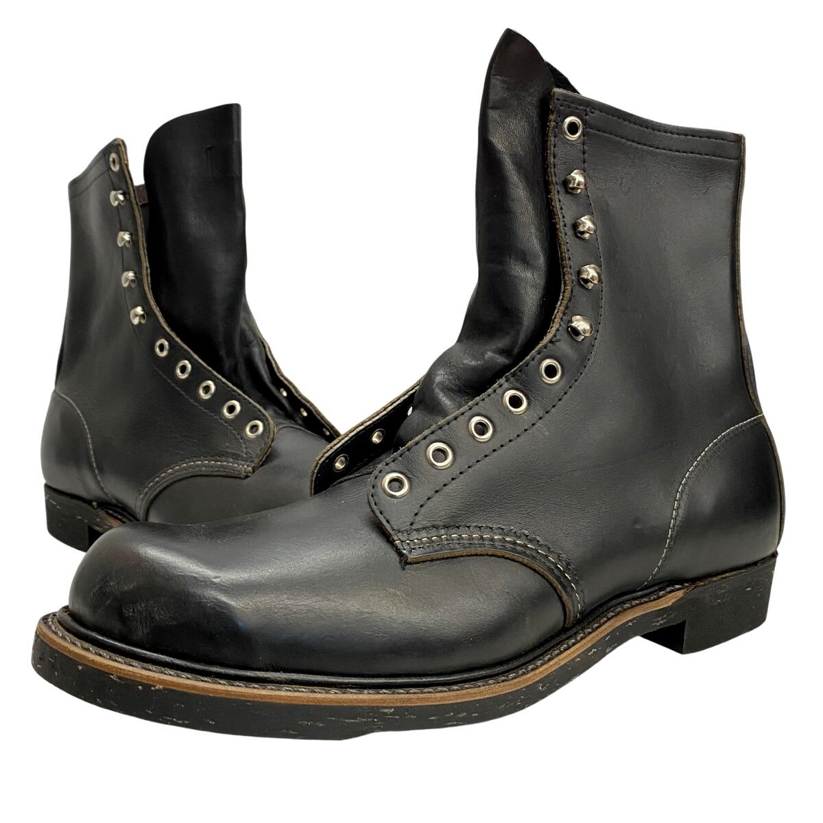 【中古】レッドウィング RED WING 70\u0027s 11 1/2B 78年製 デッド店卸し資産 USA製 608 メンズ靴 ブーツ 細工物 黒いこと 30珊大きさ 201-shoes1602 VB