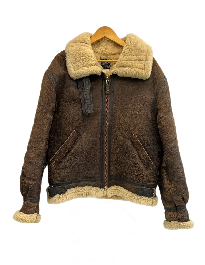 楽天市場】AVIREX アヴィレックス 33H5595 AC-17755 B-3 シープスキン