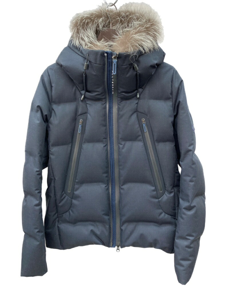 【中古】 デサント DESCENTE SHIPS 別注 オルテライン 狐狸 毛皮 落ちこむ 上衣 水沢落ちこむ 紺 DOR-G9298 上衣 ワンポイント 米国海軍 Ｍ大きさ 104MT-2447