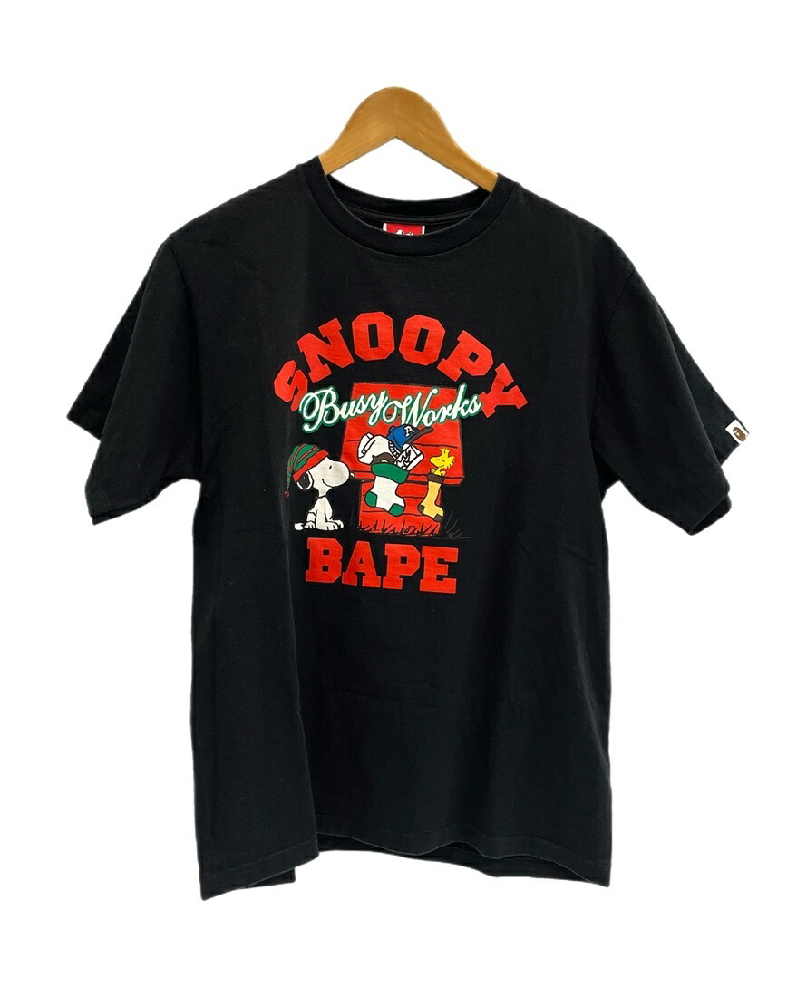 楽天市場】A BATHING APE PEANUTS SNOOPY TEE+TOTE Mサイズ ア