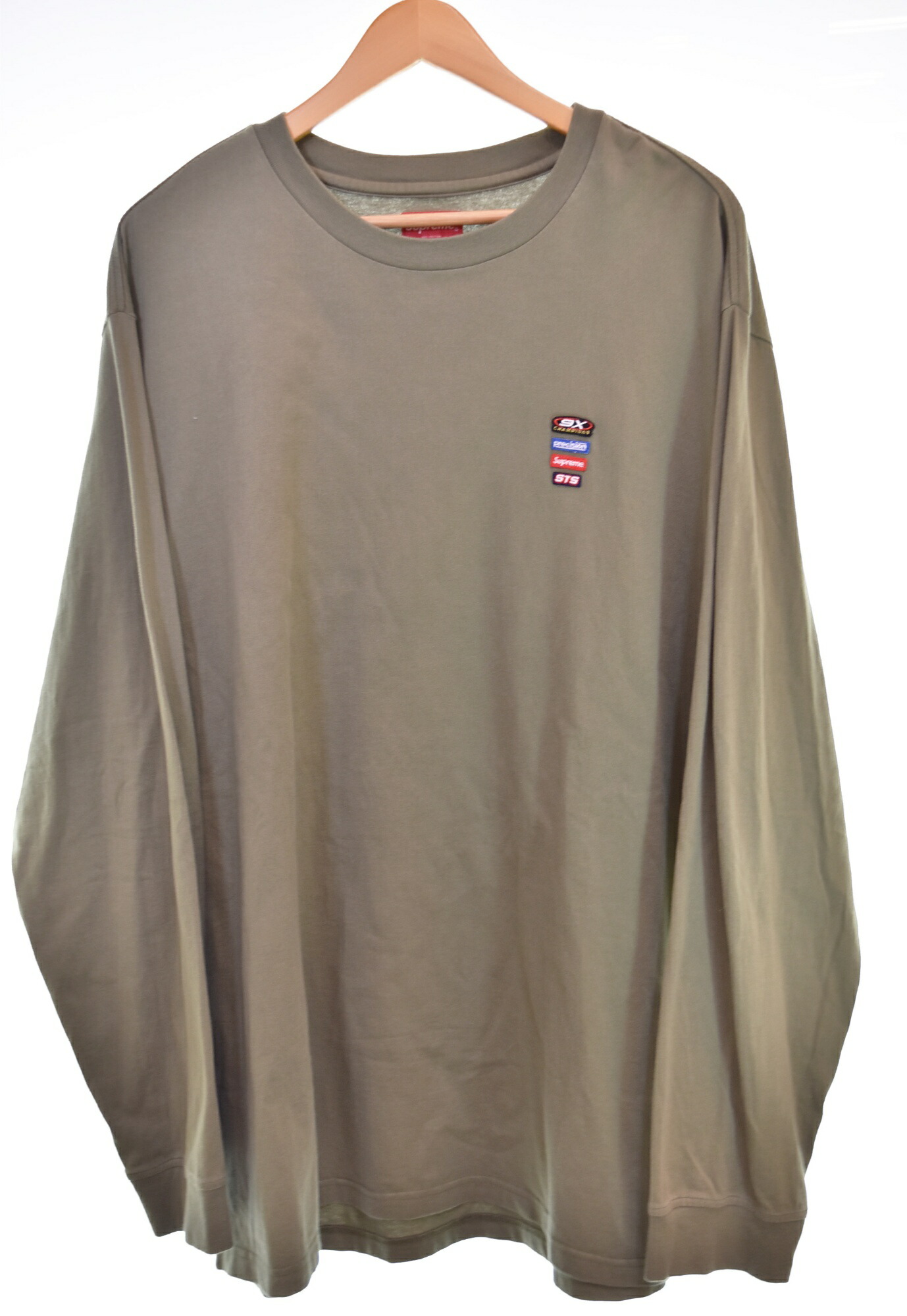 楽天市場】新品 23SS SUPREME Patchwork Jacquard L/S Top マルチ XL