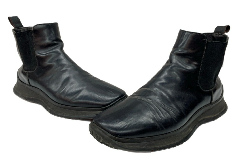 楽天市場】【プラダ】Prada メンズ 19AW ハンマードレザー サイドゴア