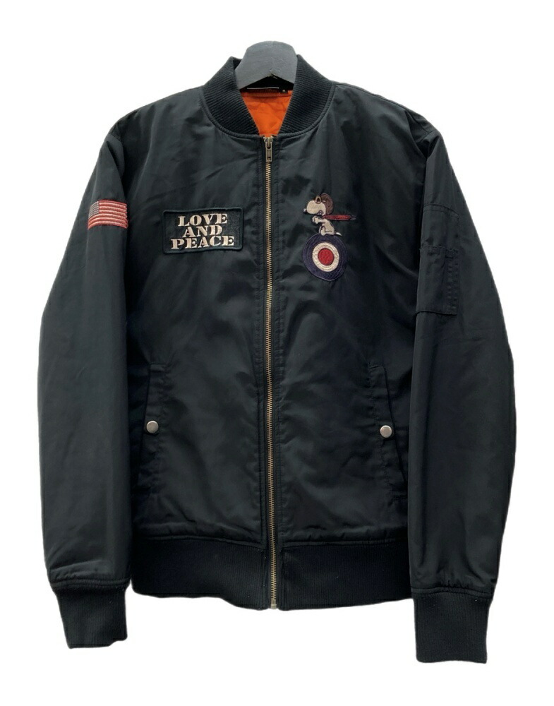 テーラー東洋　ヴィンテージ古着　スヌーピー刺繍 MA-1 フライトジャケット テーラー東洋 ヴィンテージ古着 スヌーピー刺繍 MA-1 フライトジャケット