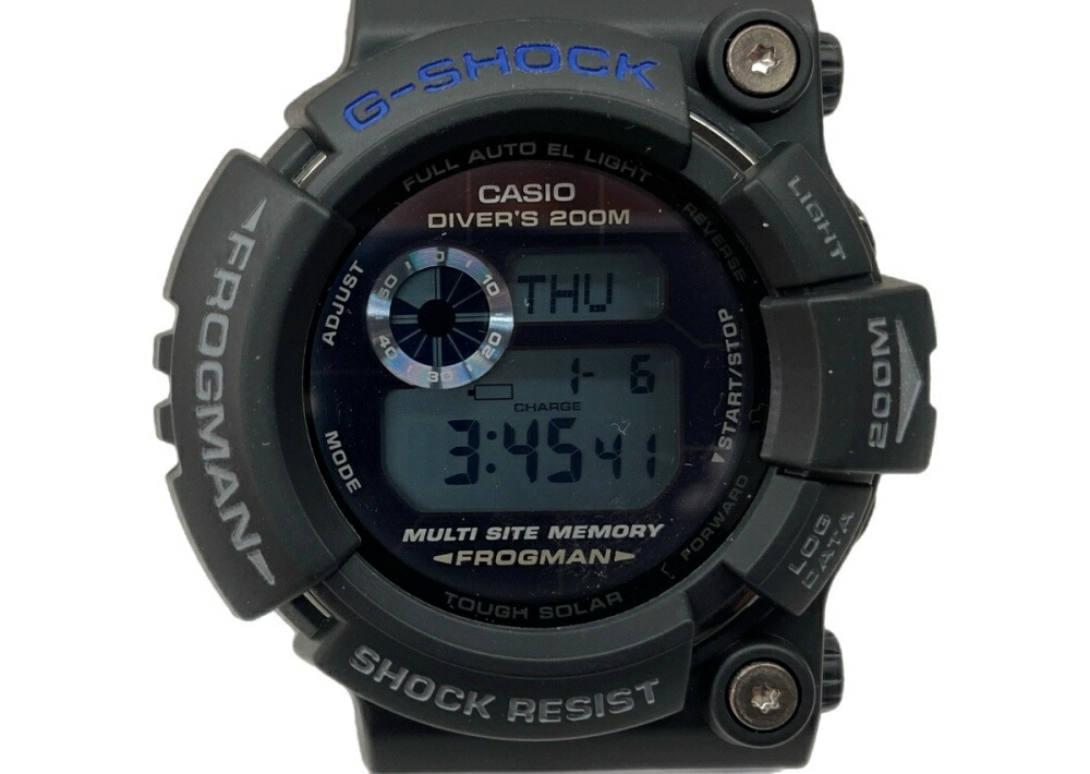 楽天市場】【楠本質店/元住吉】カシオ/CASIO G-SHOCK フロッグマン GW