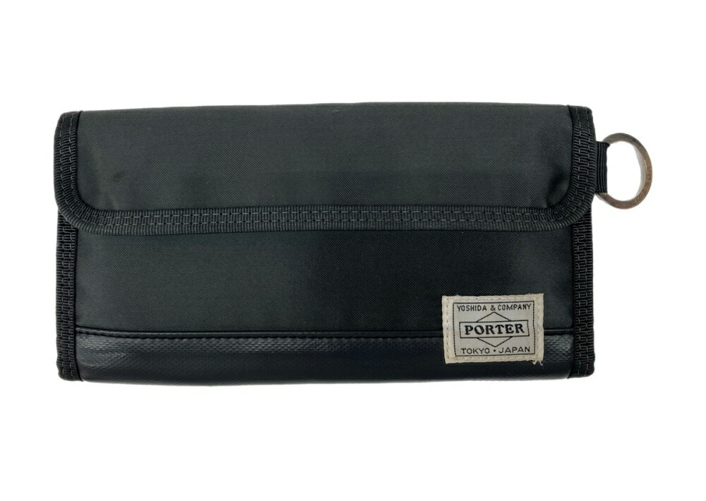 楽天市場】【中古】 Sacai × PORTER ナイロンウォレット 財布 ネイビー