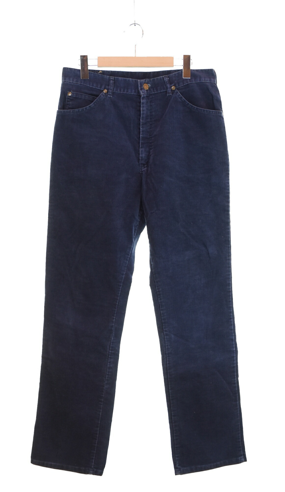 【中古】リー Lee 80s 200-2841 コーデュロイパンツ Made in USA  80 コーズ USA製 ボトムスその他 ネイビー 34/32 103MB-744