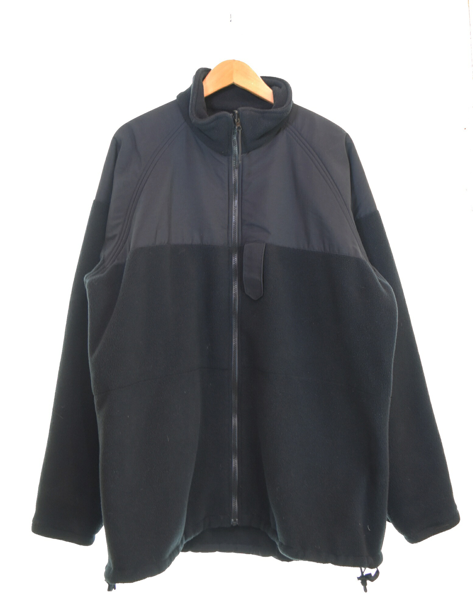【中古】ミリタリー Military 00s US NAVY LINER PARKA POLARTEC 00\u0027s 亜米利加米国海軍 ライナーパーカ ポーラテック SPM1C1-08-D-N005 上衣 黒いこと 103MT-3756