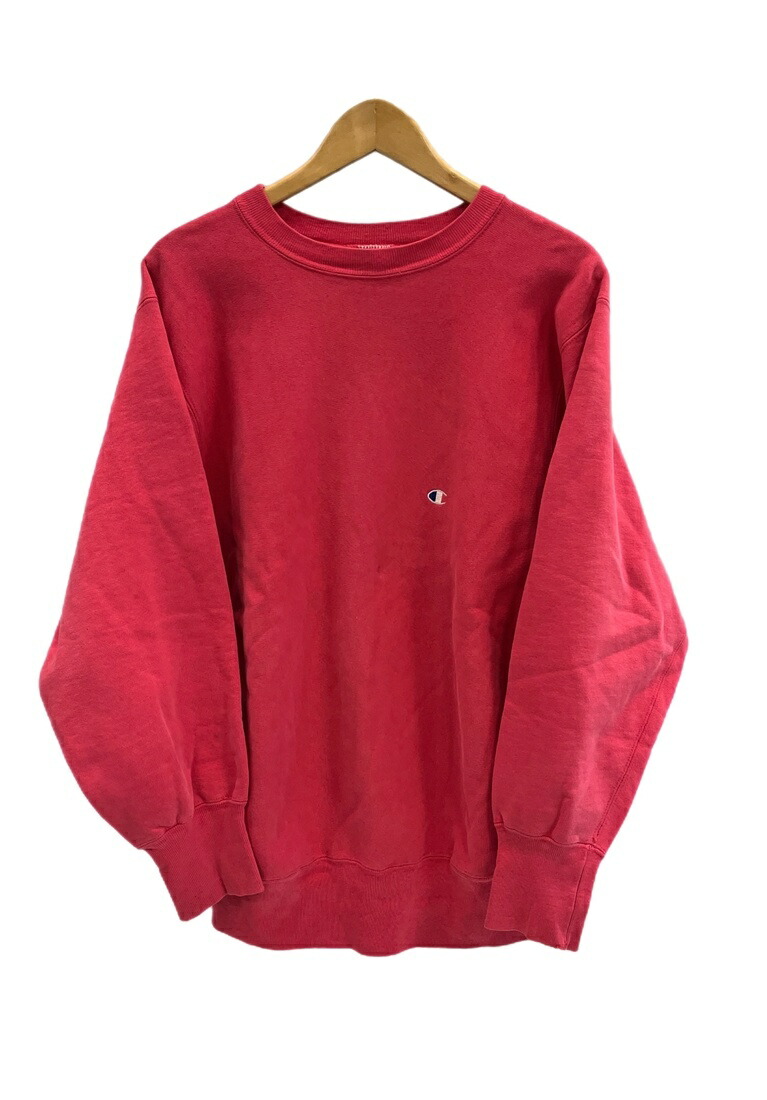 楽天市場】USA製 90s Champion Reverse Weave Sweatshirt ピンク XL