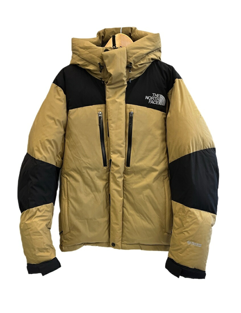 【中古】北の方人間の顔 THE NORTH FACE BALTRO LIGHT JACKET バルトロライトジャケット ND92340 XXL 上衣 ベージュ 3L大きさ 101MT-5633