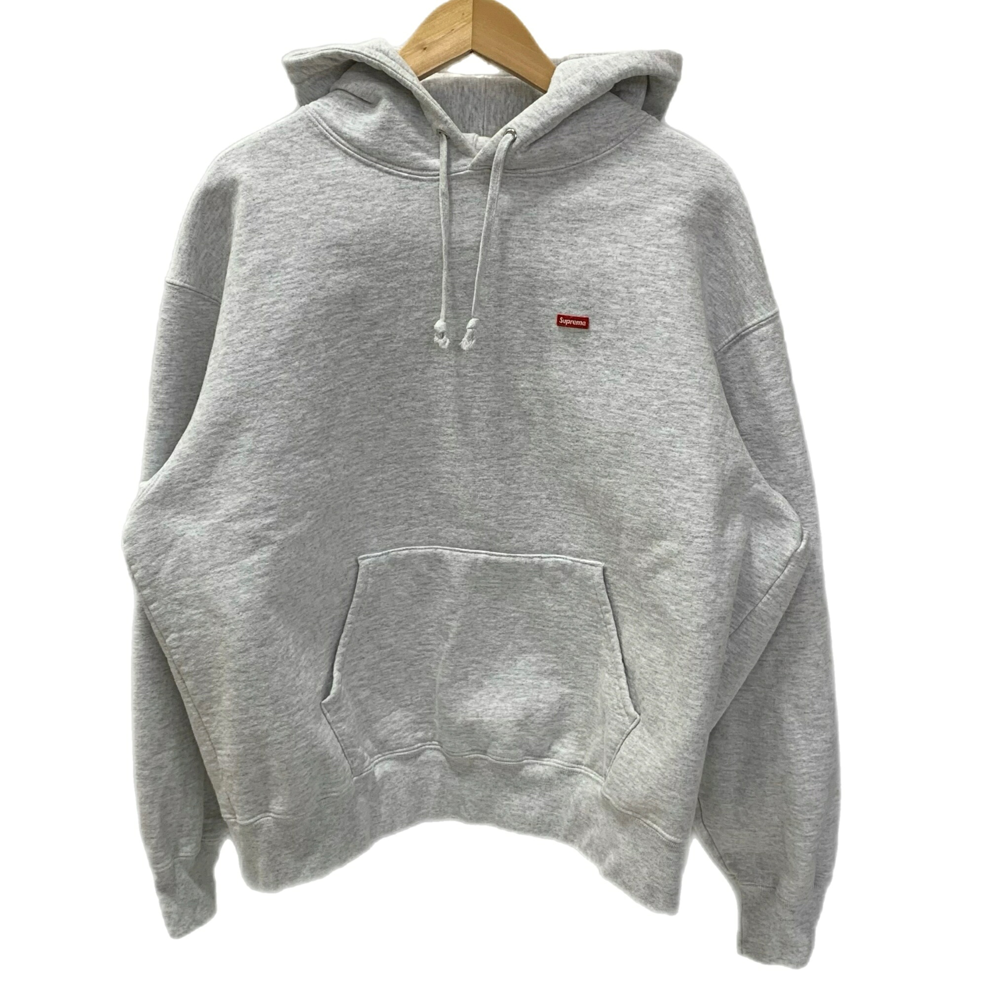 【中古】シュプリーム SUPREME Small Box Logo Hoodie アノラック 薄墨色 M大きさ 201MT-5116