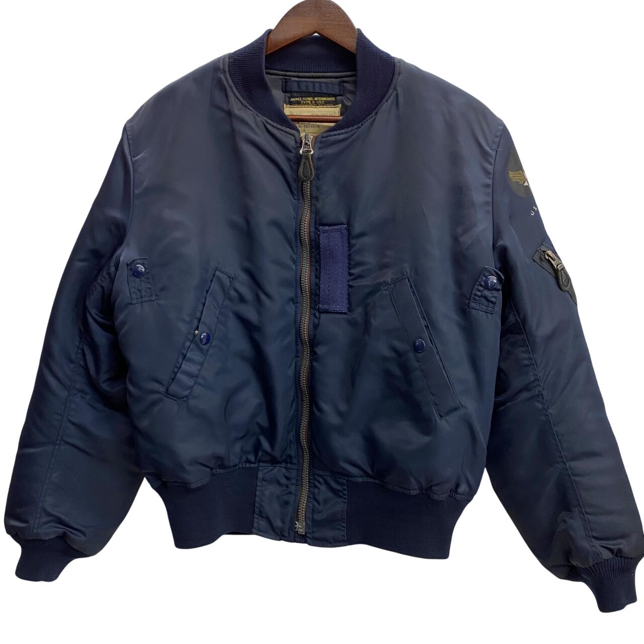 HOPE MFG. B-15Cネイビー フライトジャケット(ヴィンテージ品) 楽天市場】【中古】古着 USA製 HOPE MFG B-15C フライトジャケット