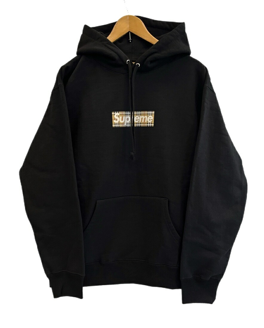 楽天市場】SUPREME 22ss BURBERRY BOX LOGO HOODED SWEATSHIRTS XL