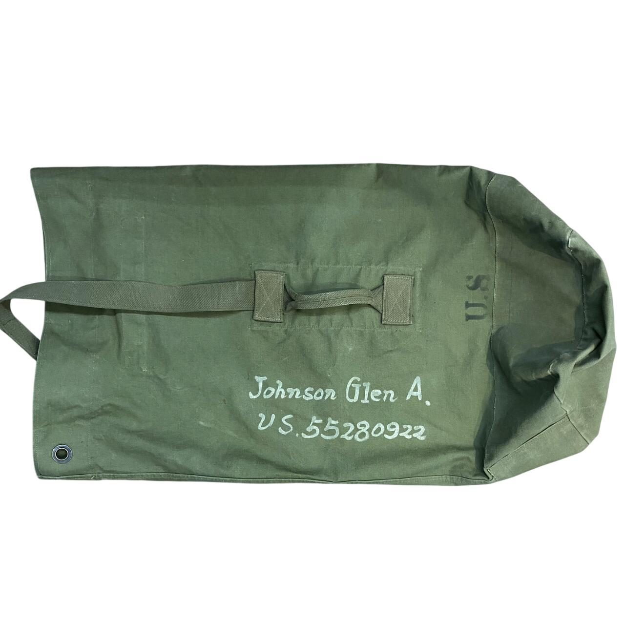 【中古】ヴィンテージ vintage 60's U.S.N ダッフルバッグ 米軍 ステンシル バッグ メンズバッグ その他 グリーン 201goods-866 VB｜ドンドンサガール