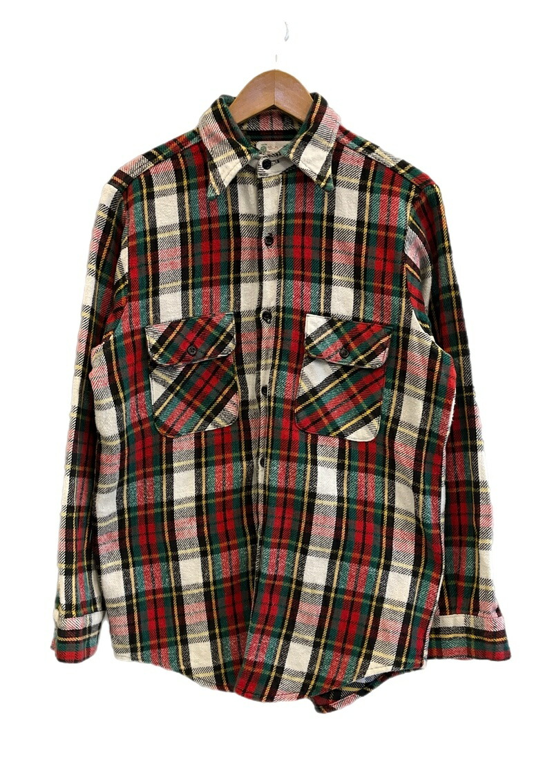 楽天市場】USA製 80s FIVE BROTHER Quilting Lined Flannel L/S Shirt