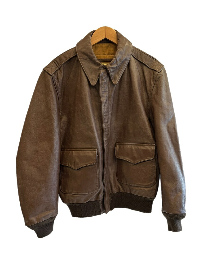 楽天市場】80年代 USA製 COOPER A-2 フライトレザージャケット