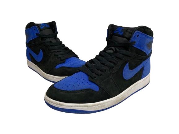 【中古】ナイキ NIKE AIR JORDAN 1 RETRO HIGH OG DZ5485-042 メンズ靴 スニーカー ブルー 27.0cmサイズ 201-shoes1635