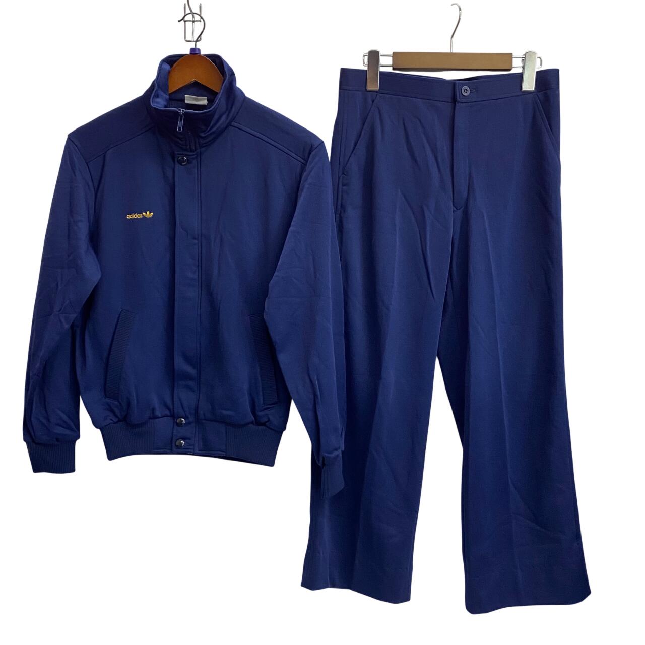 【中古】アディダス adidas 80\u0027s 90\u0027s デサント製 プルオーバー 背広・セットアップ 米国海軍 M大きさ 201MT-5576 VB