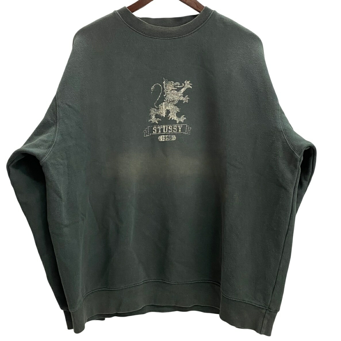 【中古】ステューシー STUSSY 90\u0027s 紺引き船 1998 流汗 緑であること L大きさ 201MT-5607 VB