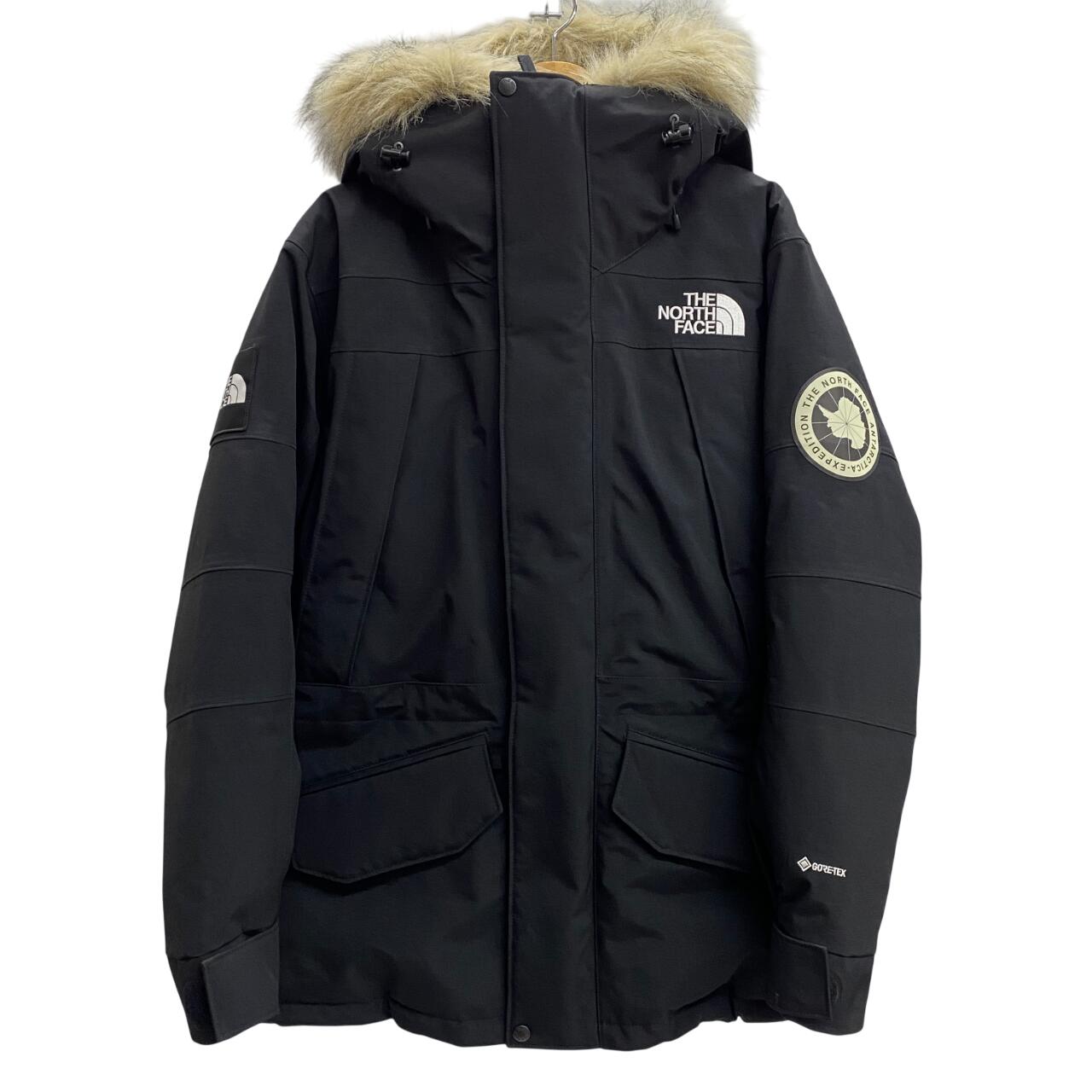 【中古】北の方人間の顔 THE NORTH FACE アンタークティカパーカ ANTARCTICA PARKA 落ちこむ ND92238 上衣 黒いこと L大きさ 201MT-5612