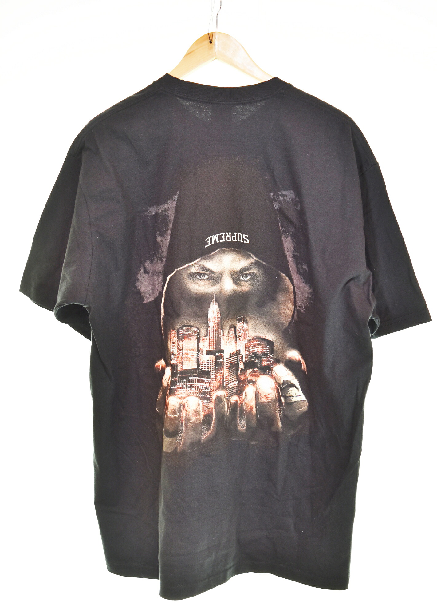 【中古】シュプリーム SUPREME 23AW Fighter Tee Def Jam Fight ファイター ロゴ T Tシャツ ブラック LLサイズ 103MT-4232｜ドンドンサガール 10,153円
