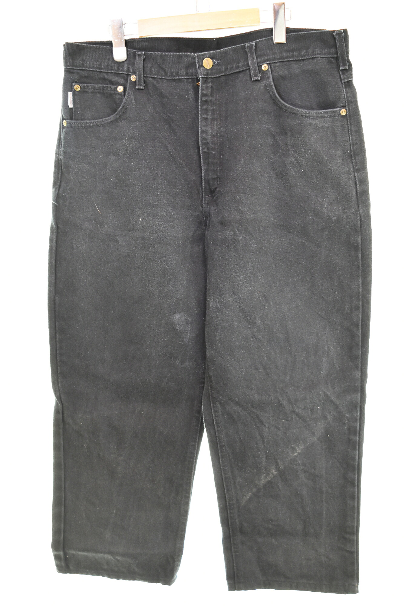 【中古】カーハート Carhartt 00s USA製 work pants ワークパンツ B177 ボトムスその他 ブラック 38 103MB-899｜ドンドンサガール 9,662円